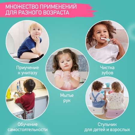 Ступенька - подставка ROXY-KIDS для ванной