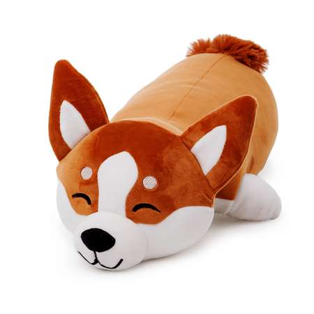 Игрушка мягкая Laffi Корги Сплюша лежачая Д50 6217S/КЧ/50