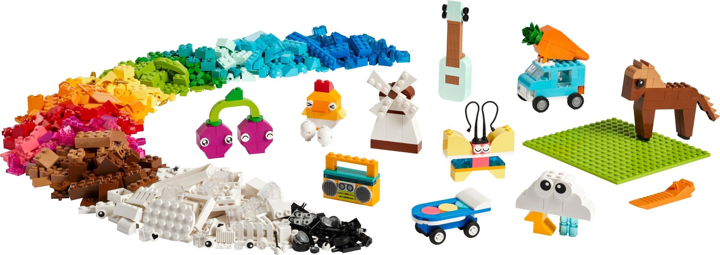 Конструктор LEGO Classic Яркая креативная коробка 850 дет. - фото 3