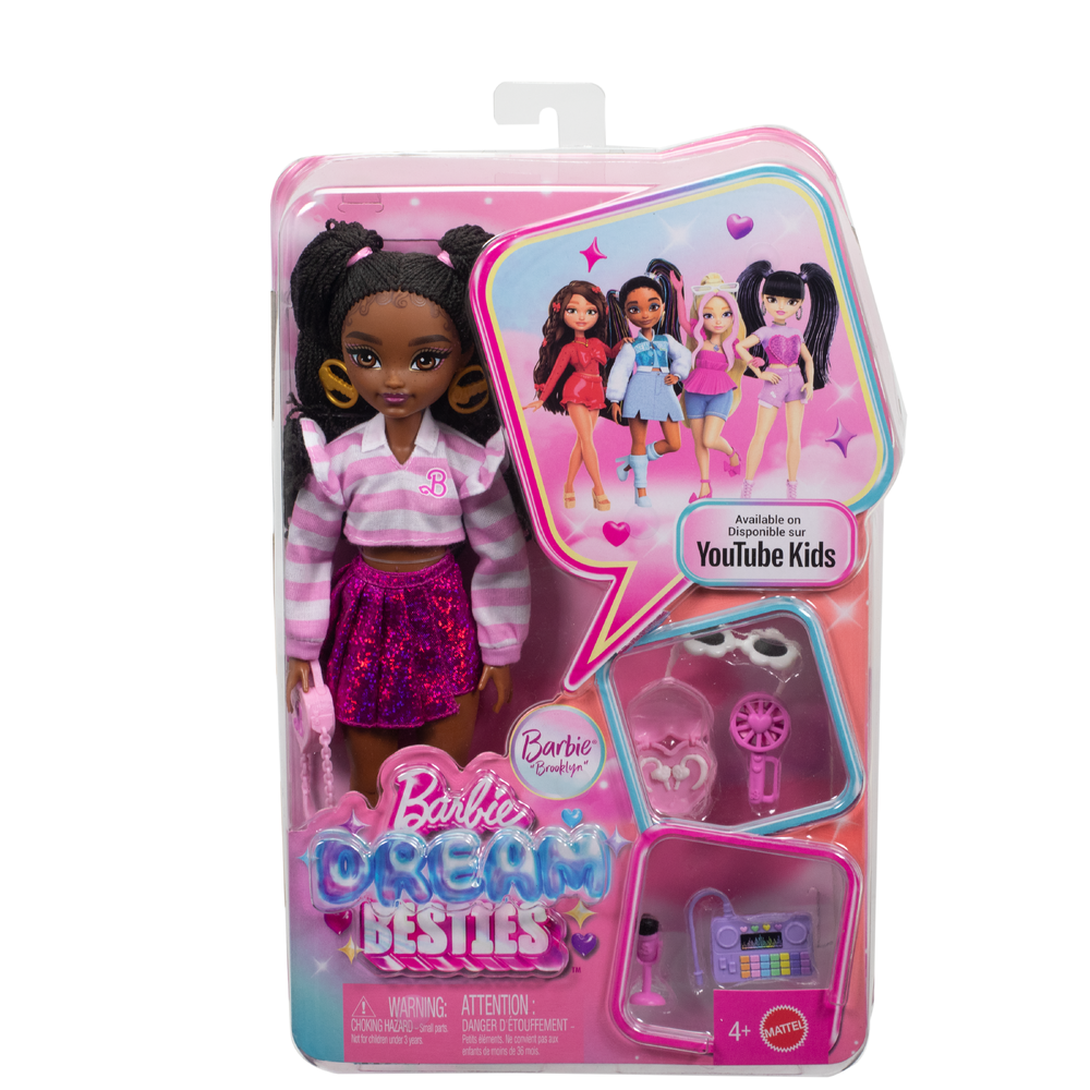 Кукла классическая Barbie Dream Besties Бруклин JKP51 JKP51 - фото 2