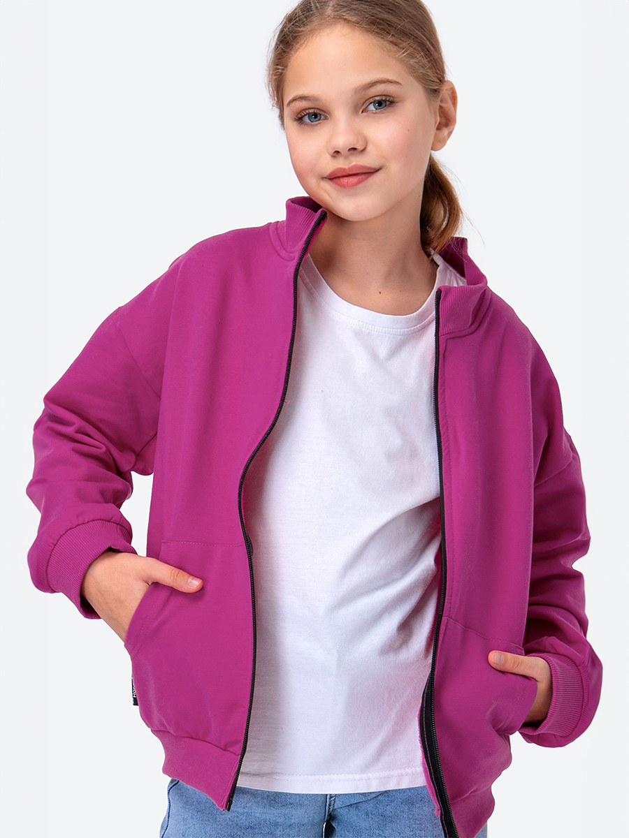 Толстовка HappyFox HF00159сливовый - фото 7