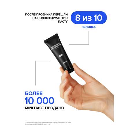 Зубная паста EMRA с фтором