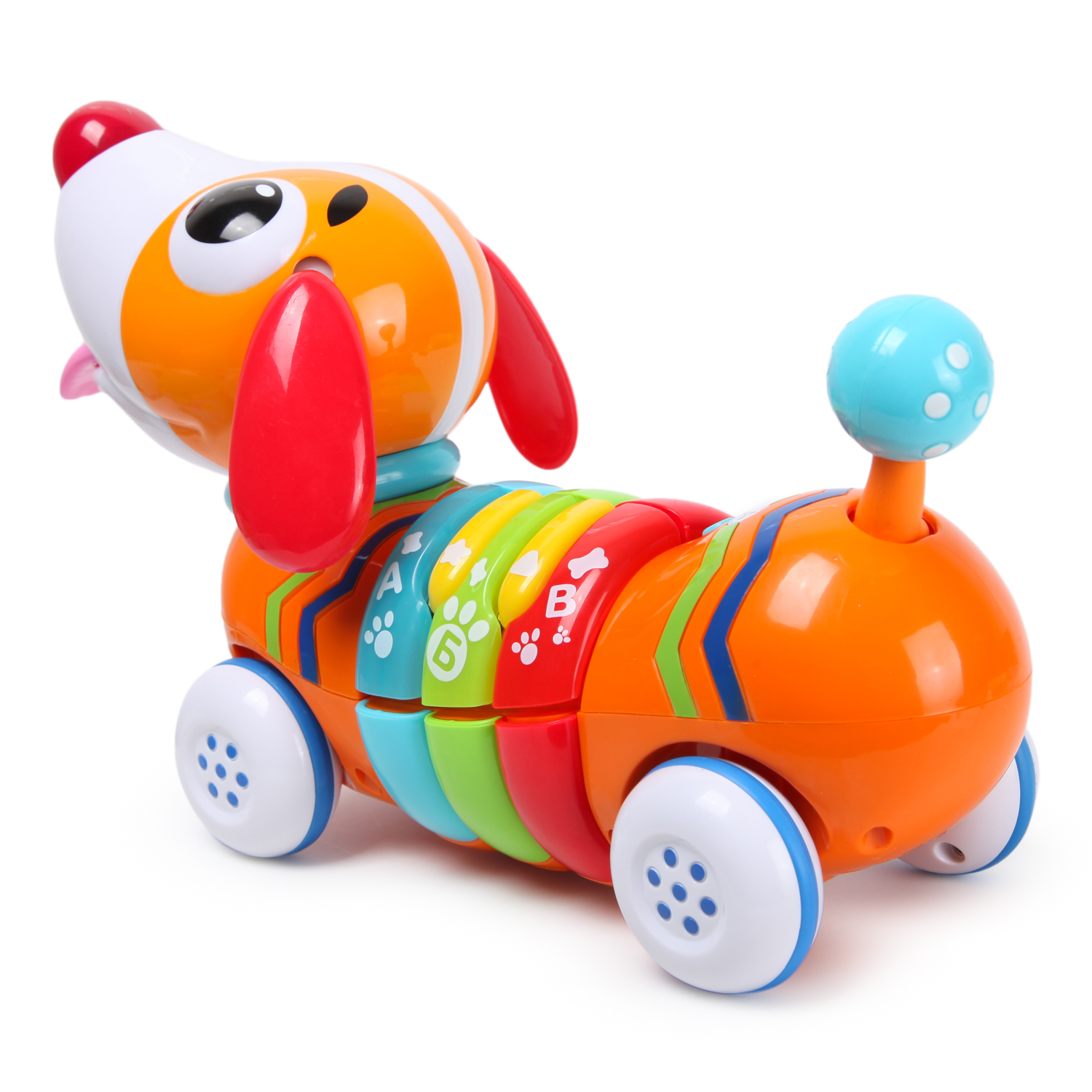 Игрушка BabyGo Радужный щенок - фото 10