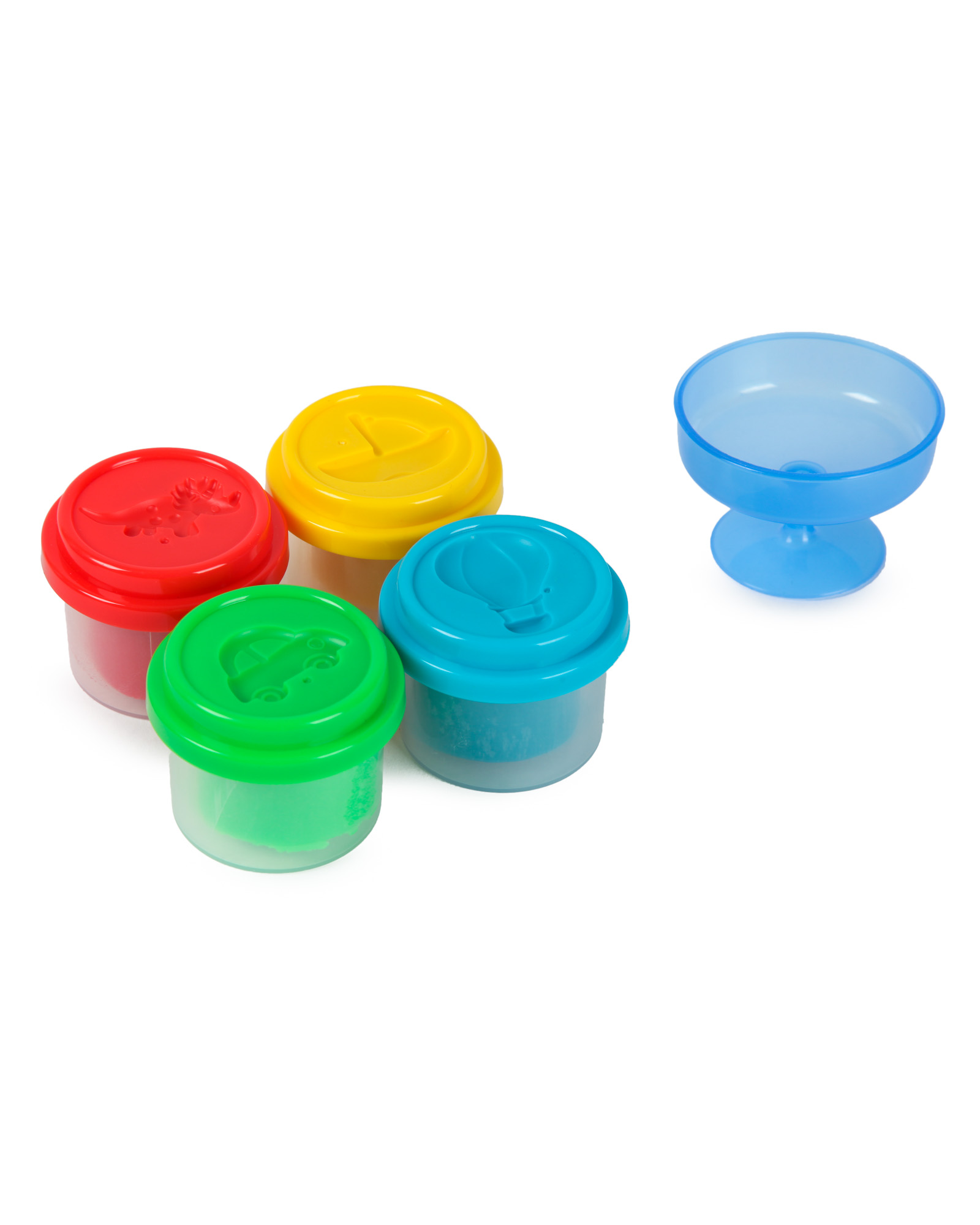 Тесто для лепки Attivio Самолетик 4 цв. - фото 7