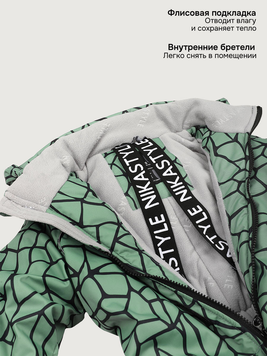 Комбинезон NIKASTYLE 8з2125 полынь/черный - фото 7