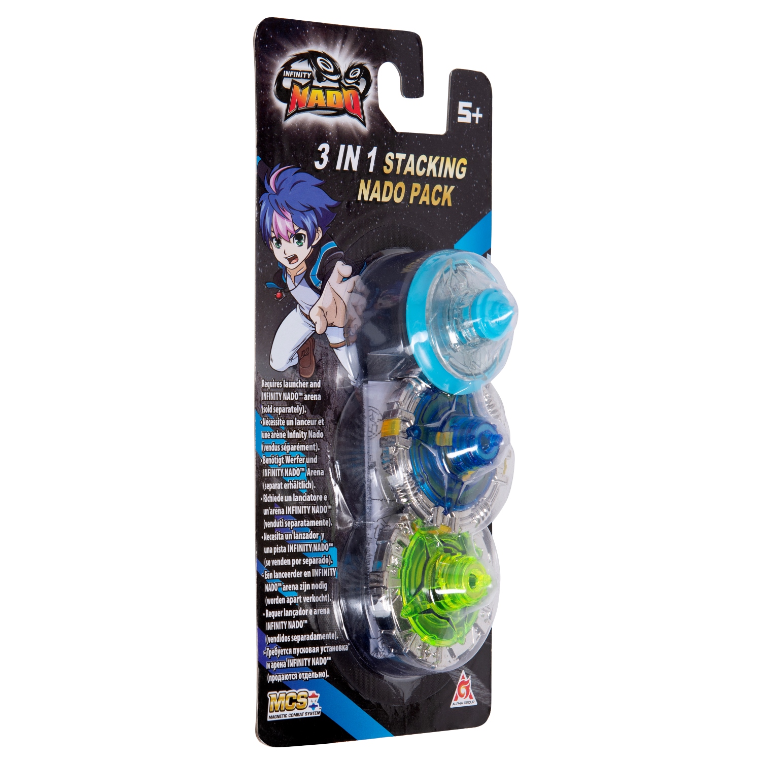 Игровой набор Infinity Nado Волчок Стакинг Ares Wings - фото 3