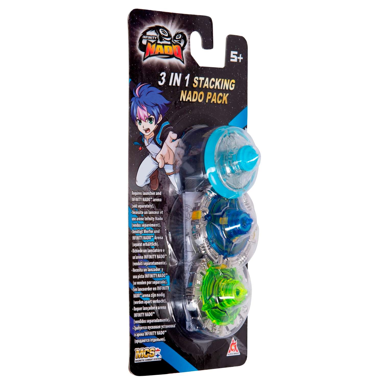 Игровой набор Infinity Nado Волчок Стакинг Ares Wings - фото 3