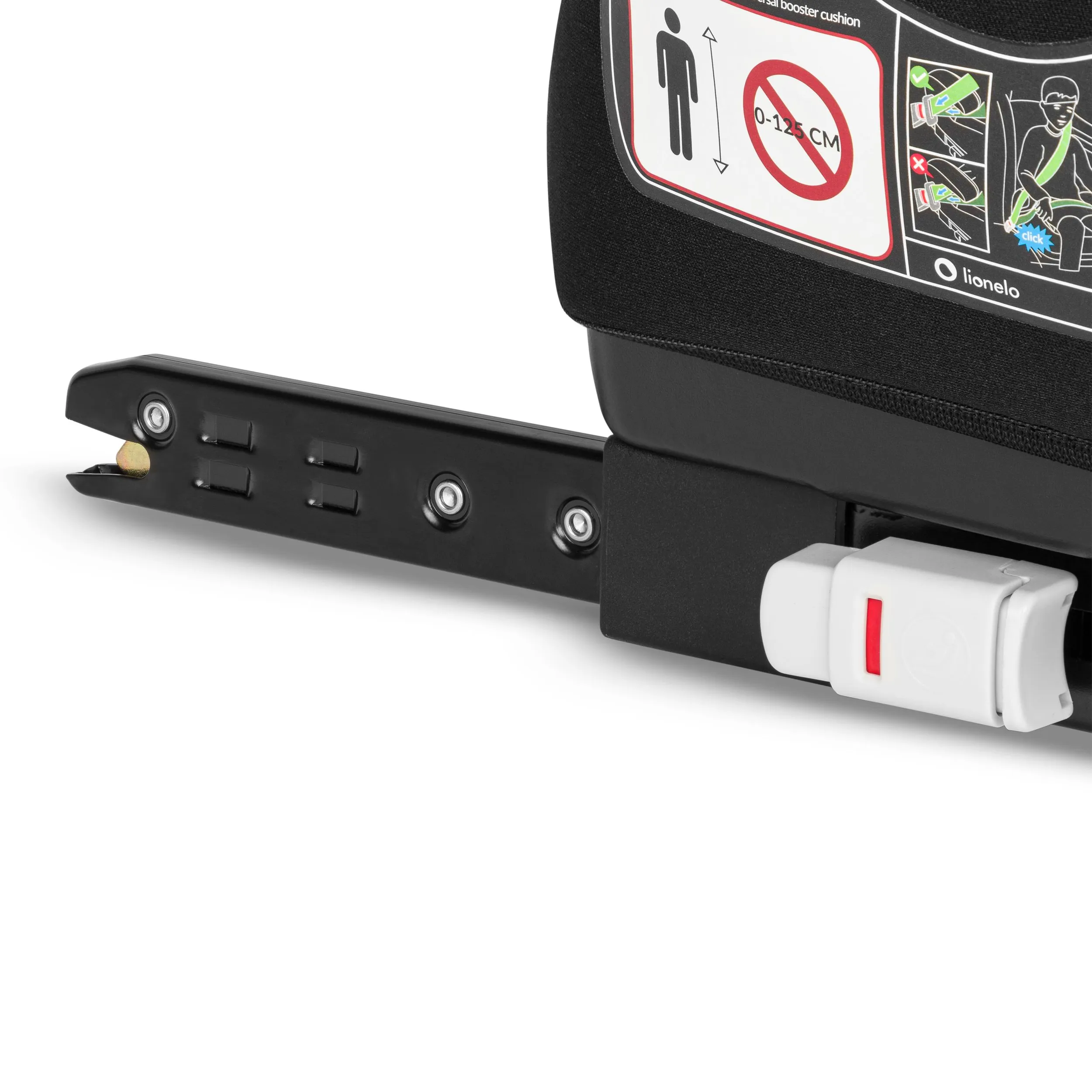 Автокресло Lionelo Isofix 3 (22-36 кг) черный - фото 7