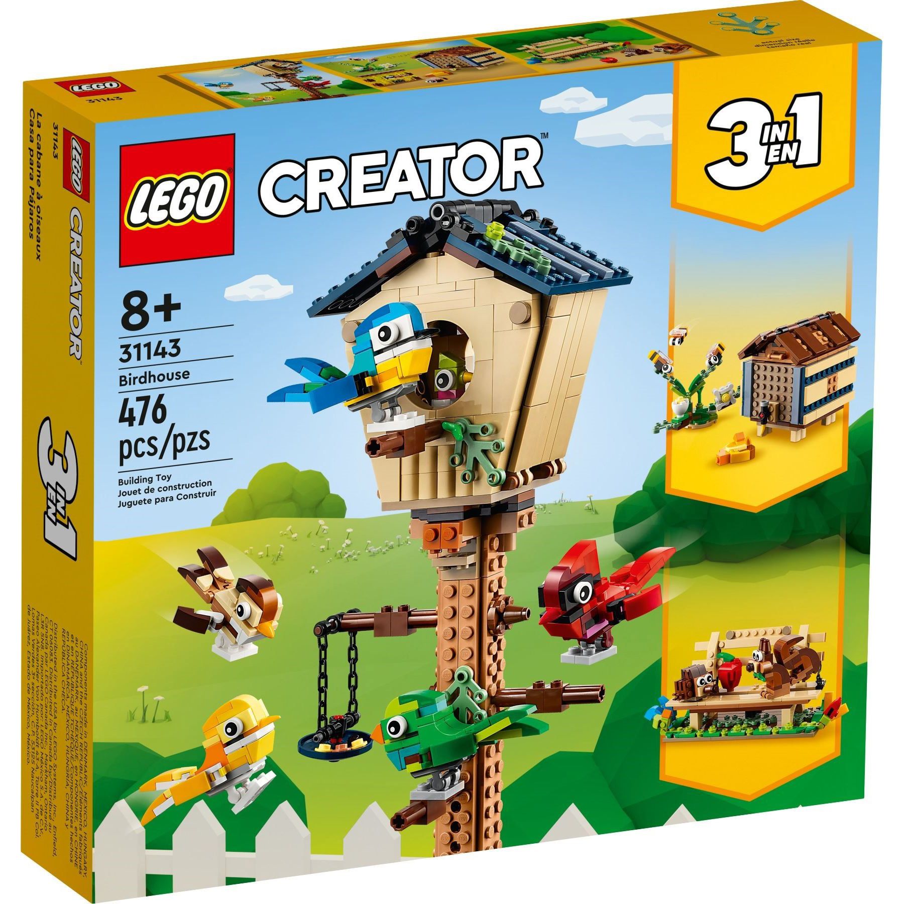 Конструктор LEGO Creator Скворечник 476 дет. - фото 1