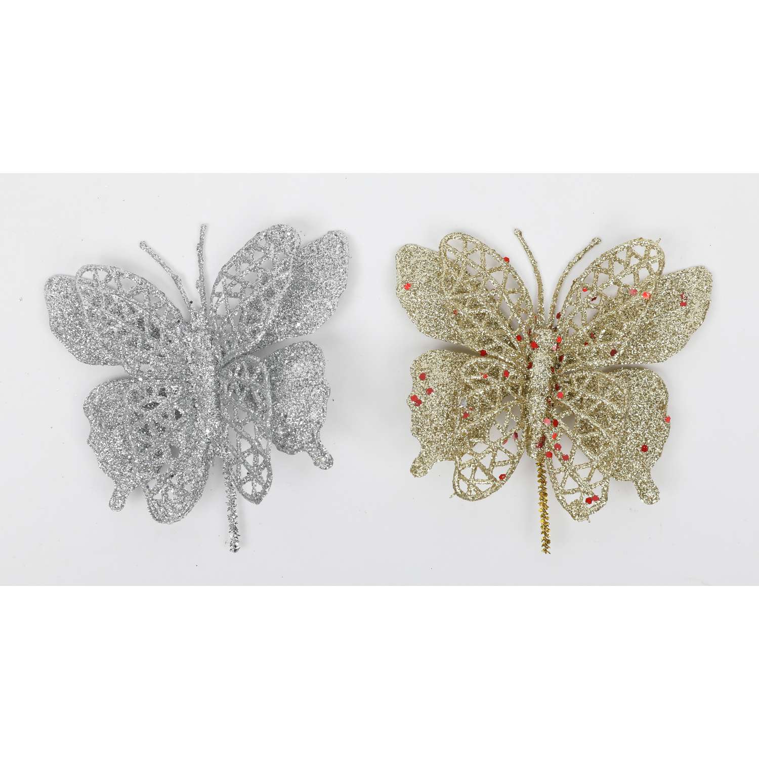 Набор бабочек декоративных ё 3шт в ассортименте - фото 2