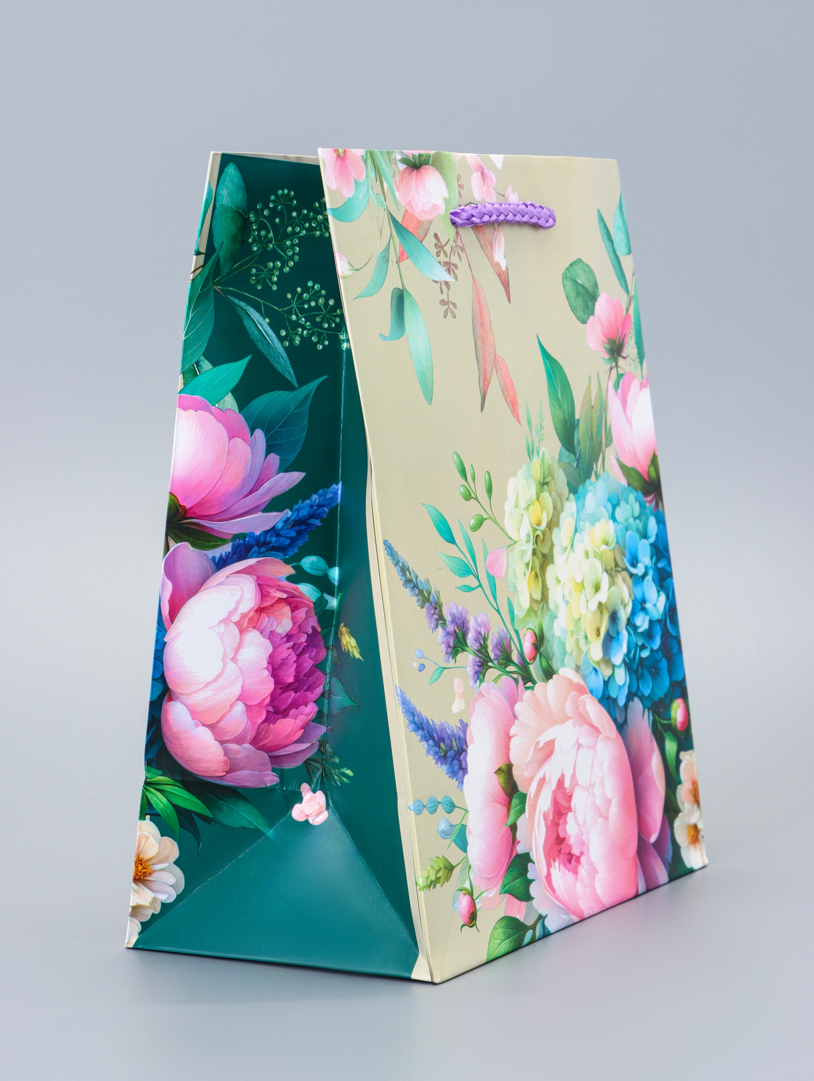 Пакет подарочный Арт и Дизайн Цветы и Радость 18 х 223 х 10 см - фото 2