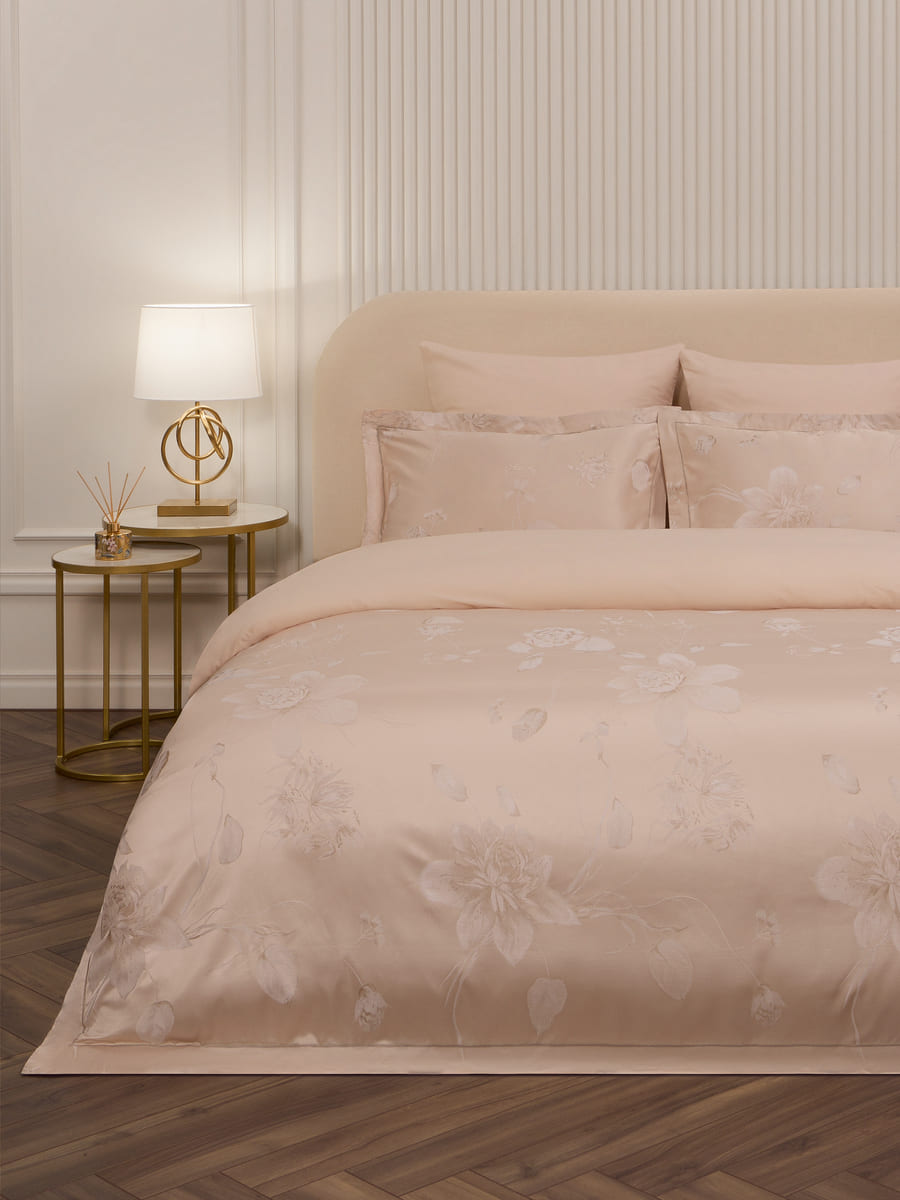 Комплект постельного белья ARYA Salmon семейный 7 предм. - фото 3