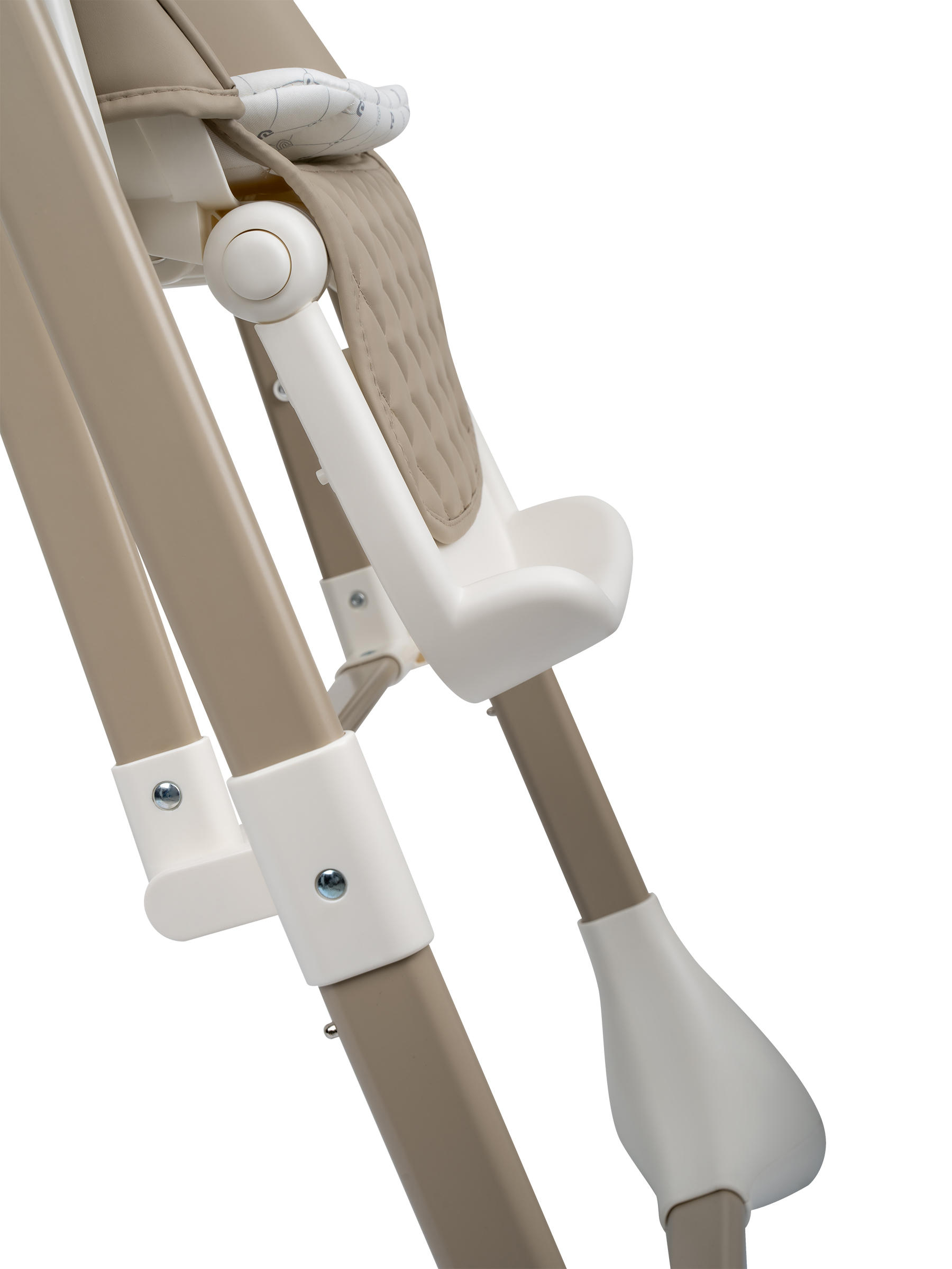 Стульчик для кормления JOVOLA Muza с функцией электрокачели серый - фото 20