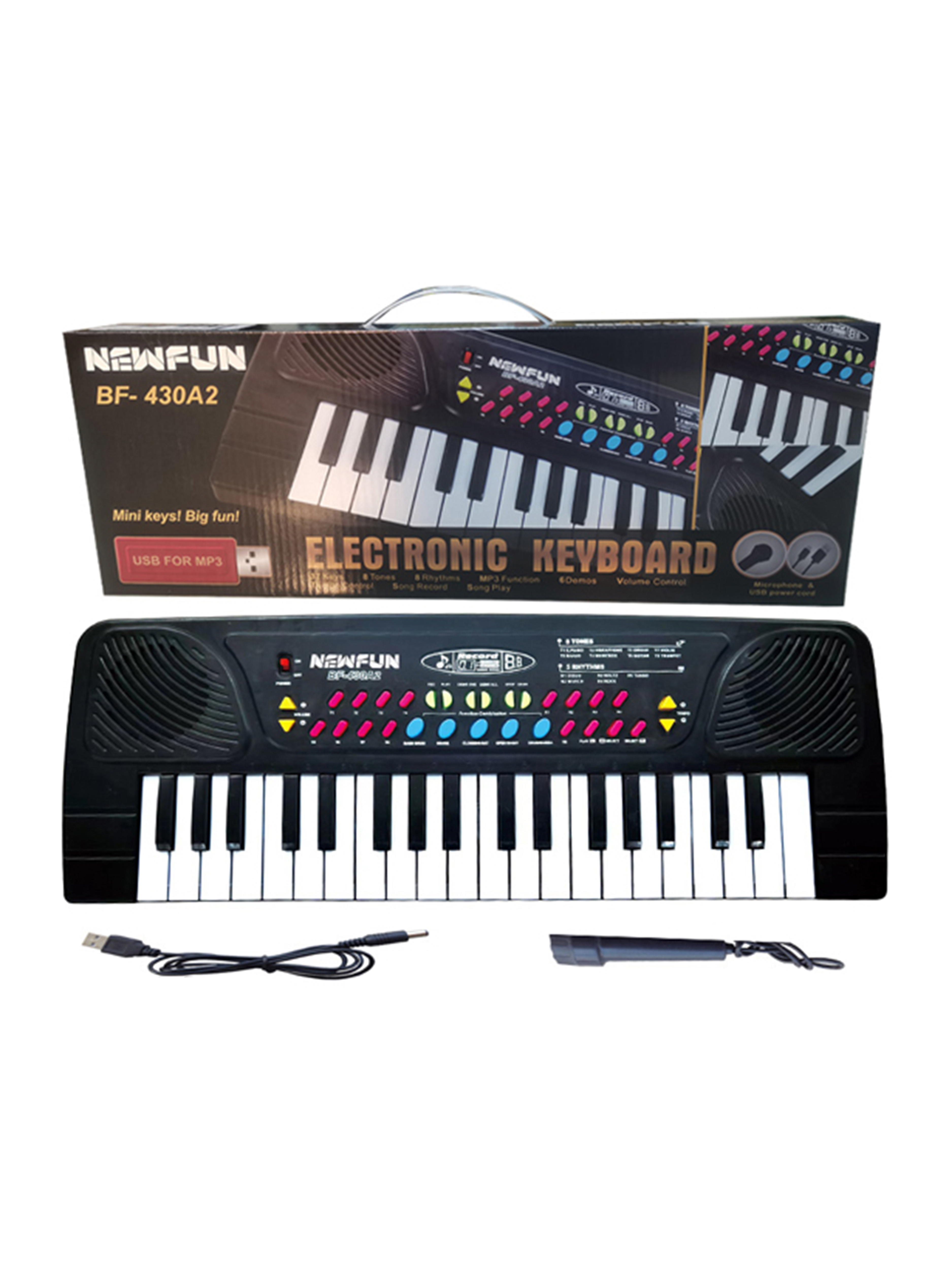 Игрушка музыкальная Наша Игрушка синтезатор - фото 1