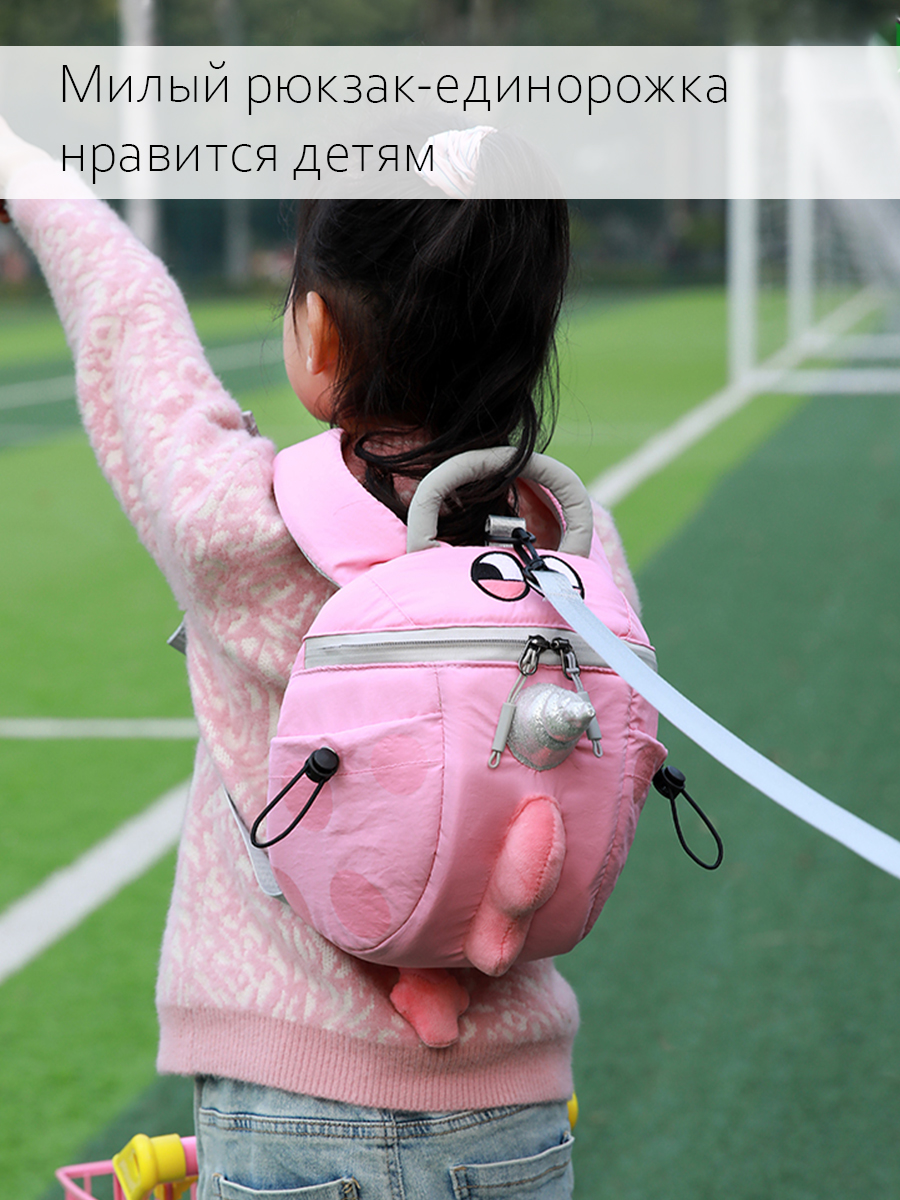 Рюкзак дошкольный APSIS junior единорог розовый - фото 8