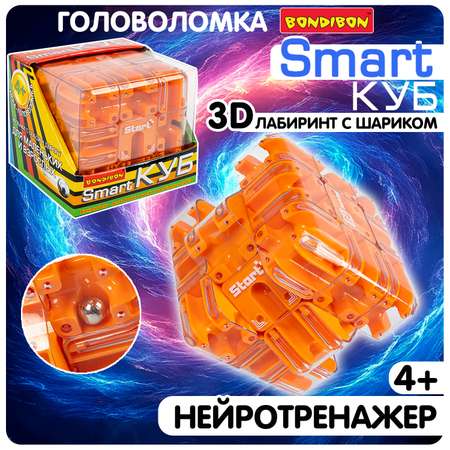 Настольная игра Bondibon Головоломка 3D Smart КУБ
