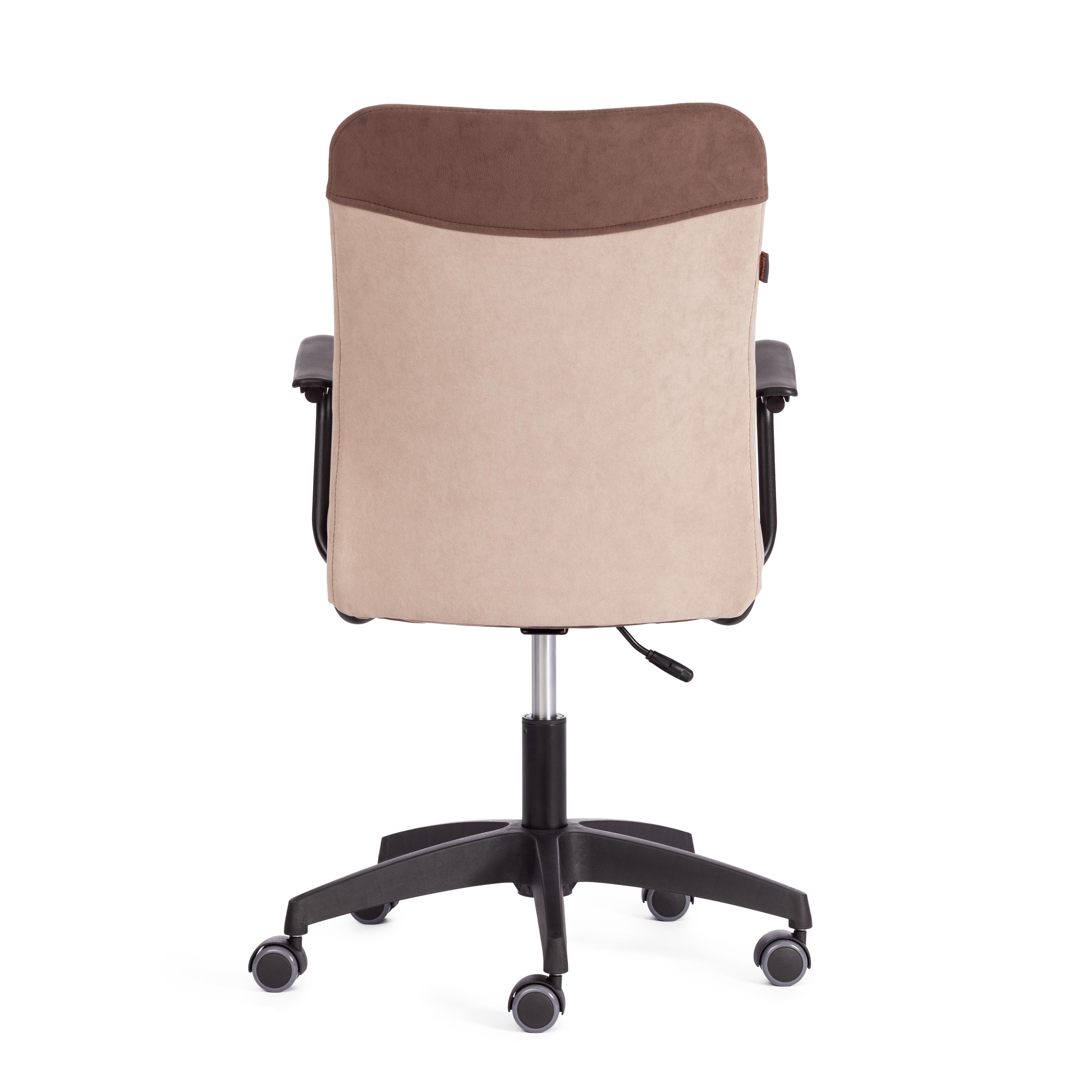 Компьютерное кресло TETCHAIR Флай флок коричневый бежевый - фото 5