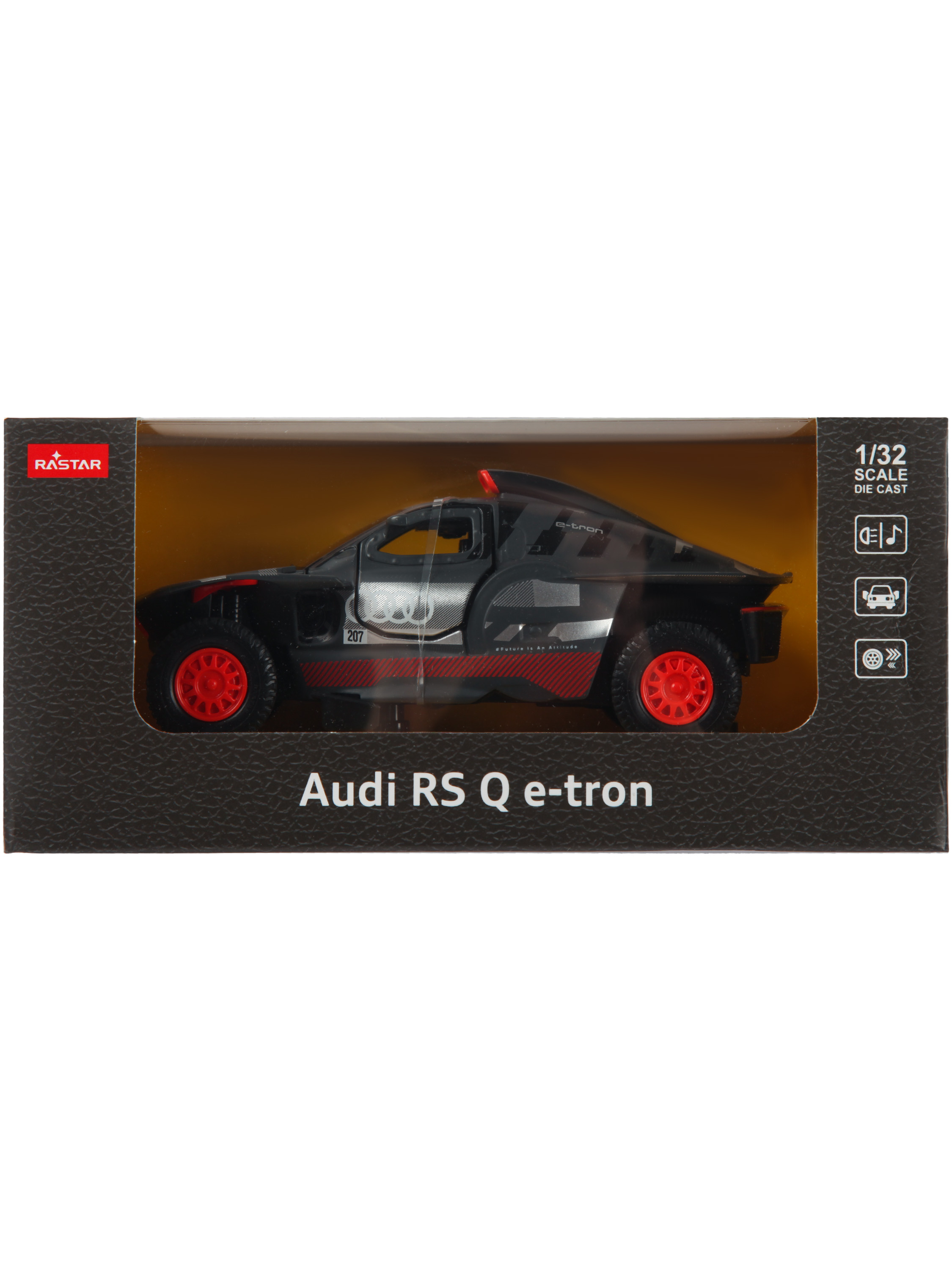 Автомобиль Rastar Audi RS Q e-tron 1:32 64750 - фото 8