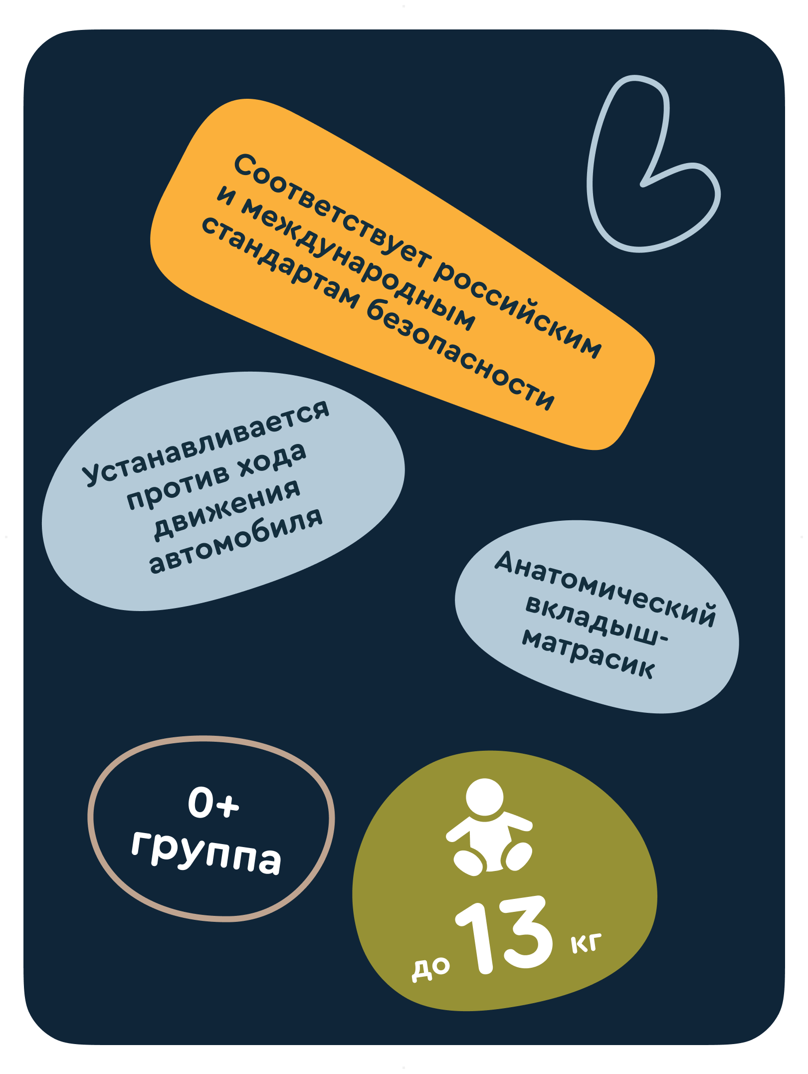 Автокресло Junion Uma 0 (0 -13 кг) серый - фото 6