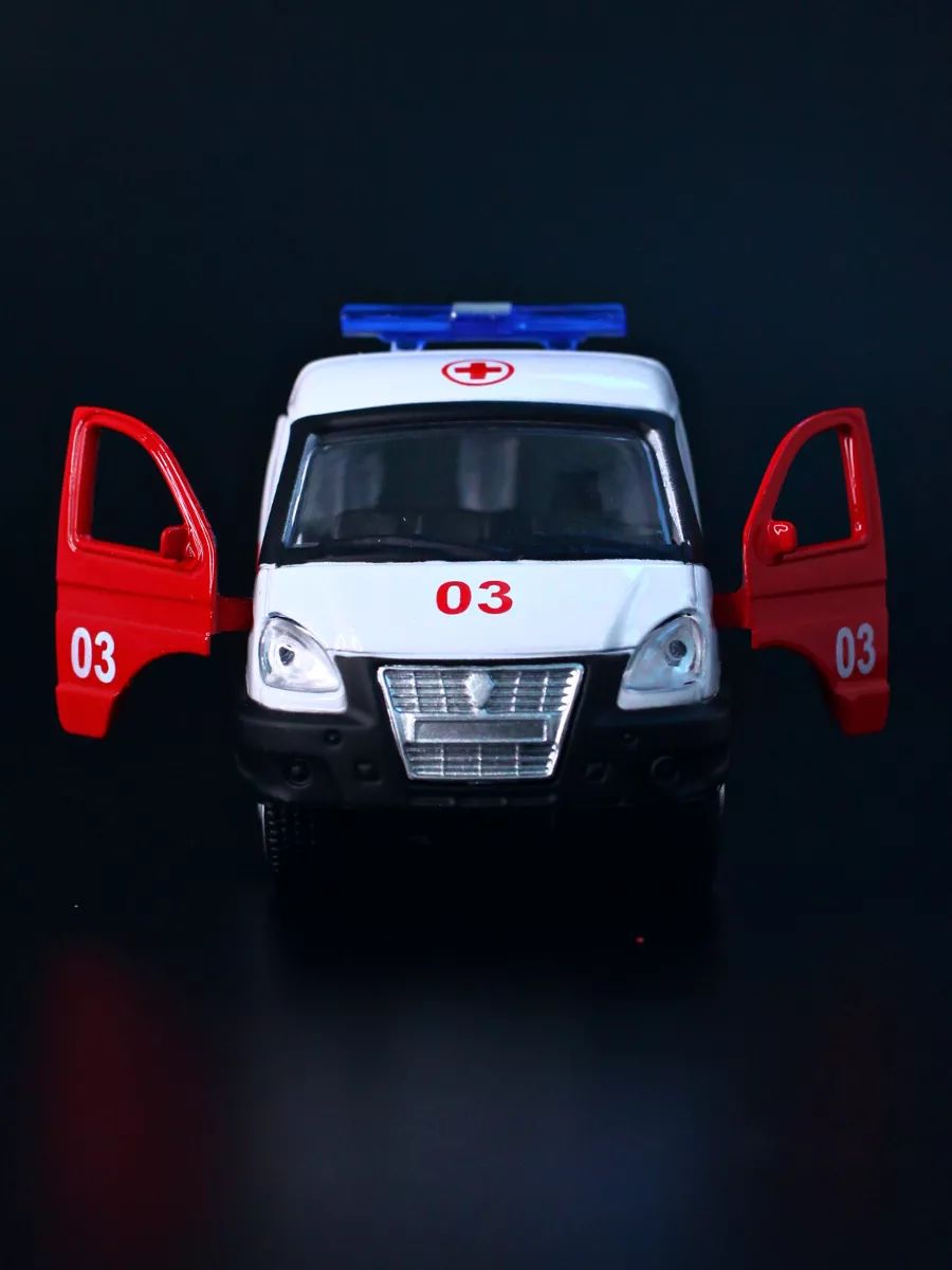 Автомобиль Play Smart Газель 1:50 в ассортименте 6404A - фото 11