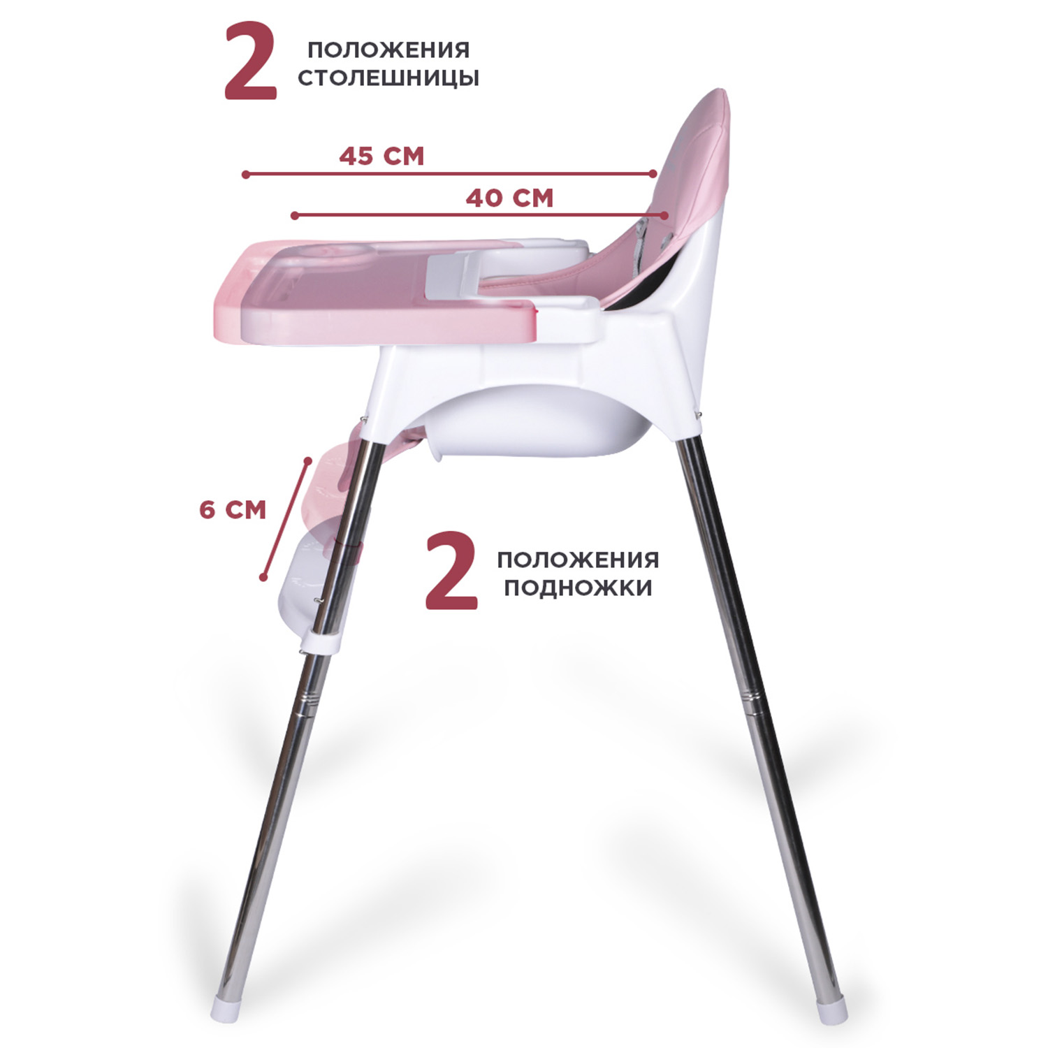 Стульчик для кормления BabyCare Kean - фото 4
