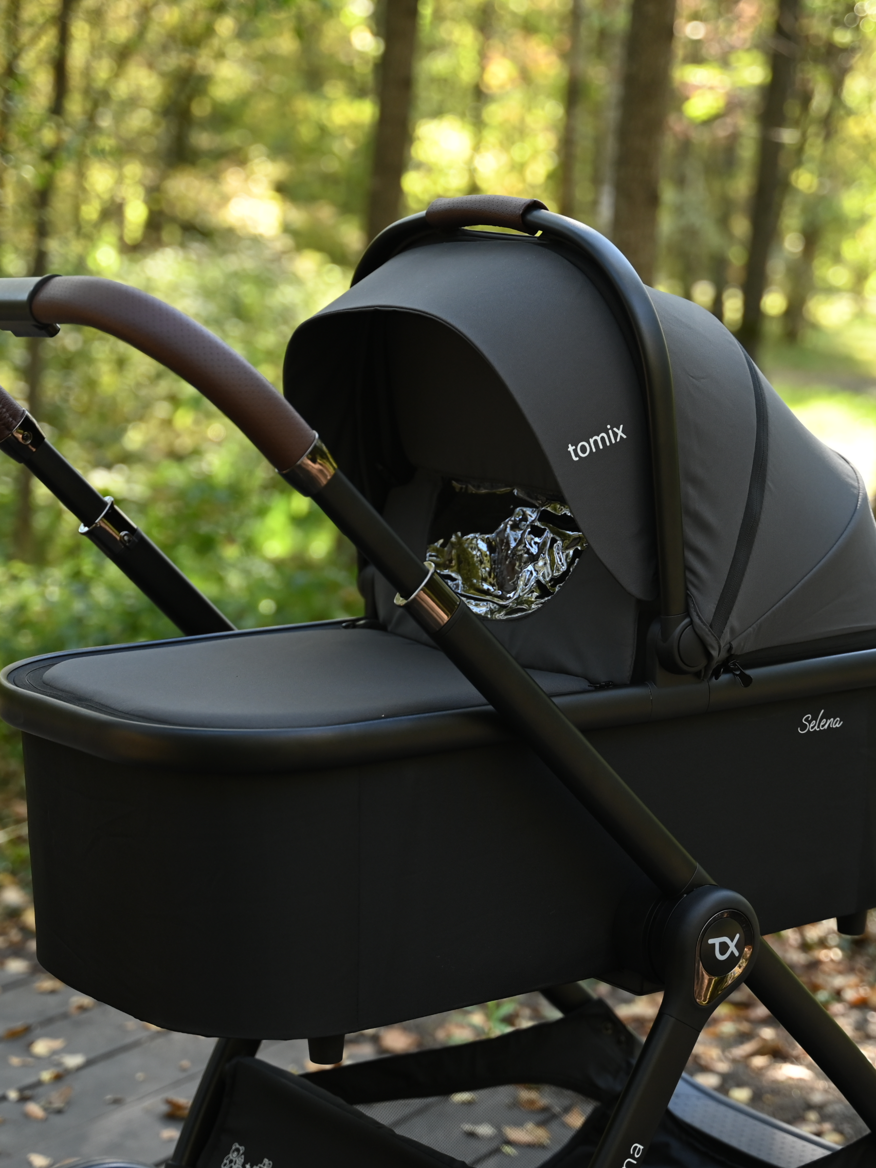 Коляска 3в1 Tomix Selena серый - фото 33