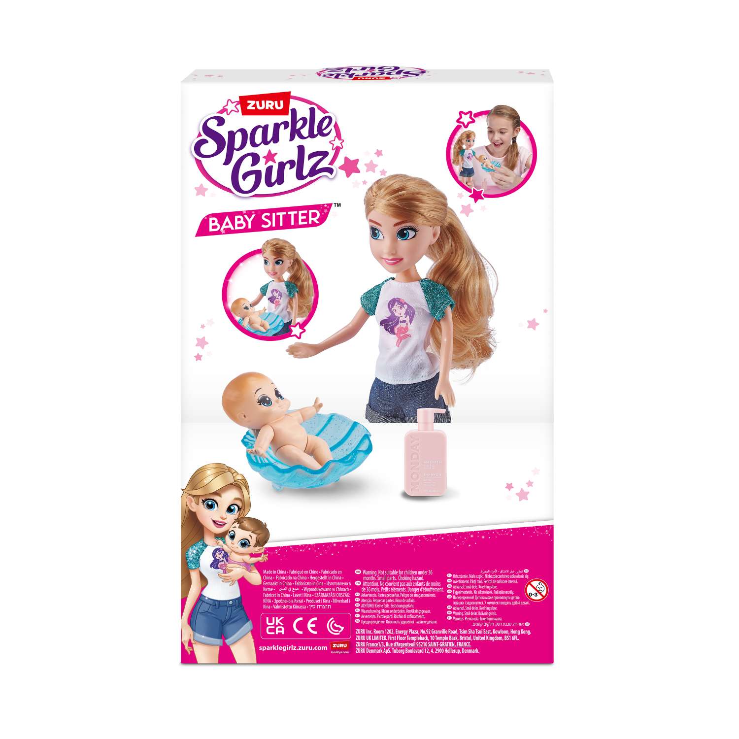 Кукла модельная Zuru Sparkle Girlz Нянечка 10064 - фото 12