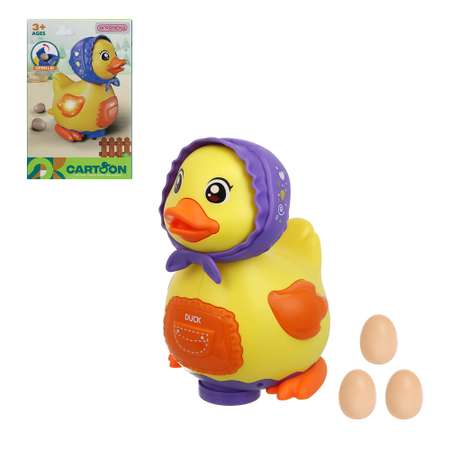 Игрушка Игроленд интерактивный Утка-несушка