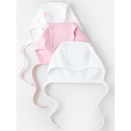 Чепчики 3 шт TataBaby