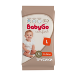 Трусики BabyGo Comfort L (9-14) 3 шт.