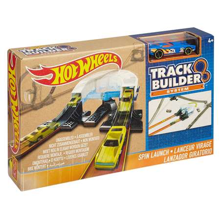Трек Hot Wheels Крутящийся запуск с пусковой установкой