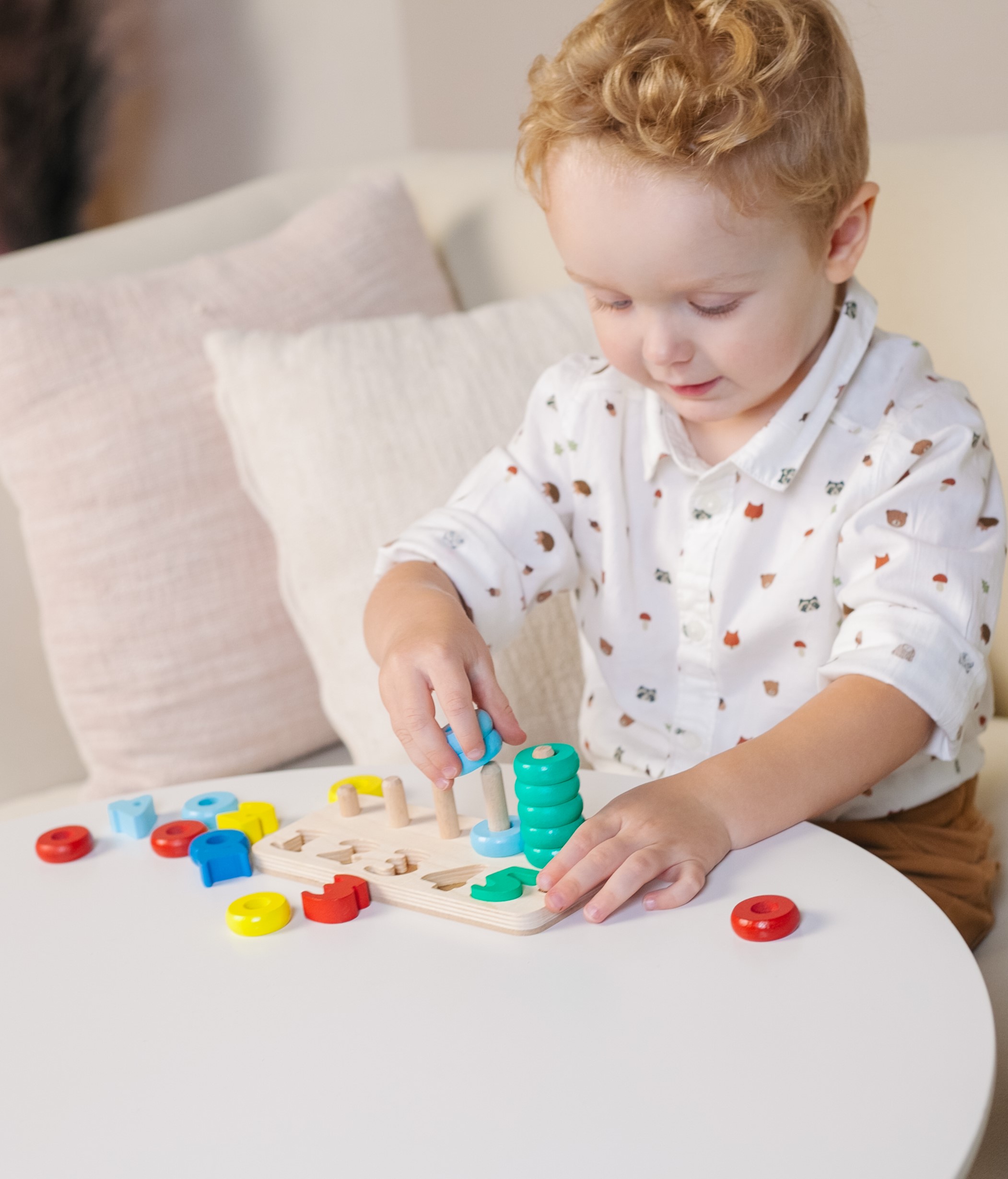 Игрушка Alatoys пирамидка Счёты в ассортименте - фото 7