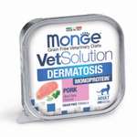 Корм для кошек диетический MONGE VetSolution CatDermatosis Дерматозис при заболеваниях кожи 100г