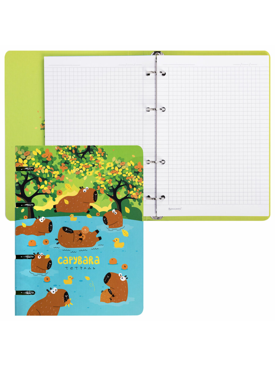 Тетрадь Brauberg клетка - фото 10