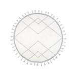 Ковёр Nattiot COME Naturel 120 x 120 см