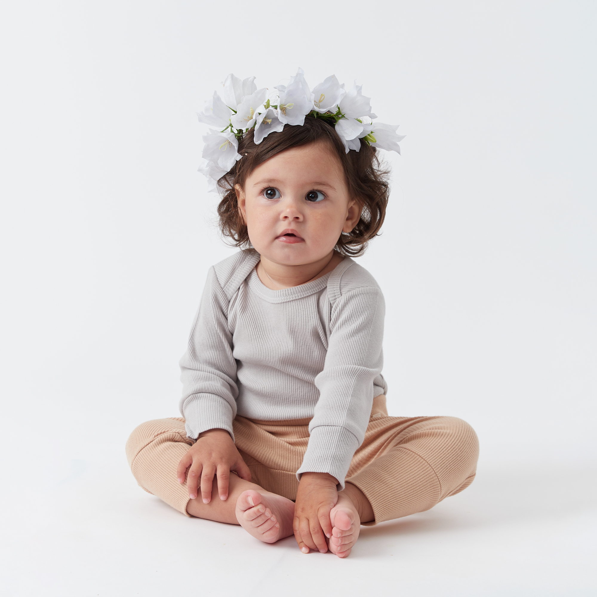 Штанишки 2 шт. Happy Baby 90113_beige_grey - фото 6