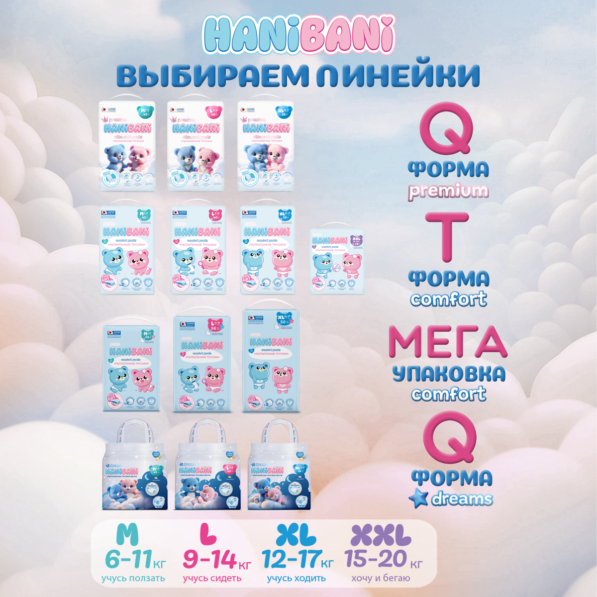 Подгузники HANIBANI 0 40 шт. - фото 6