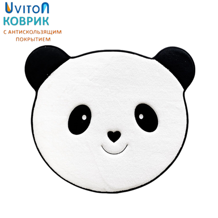 Коврик Uviton мягкий для ванной и комнаты Panda Арт.0205/07