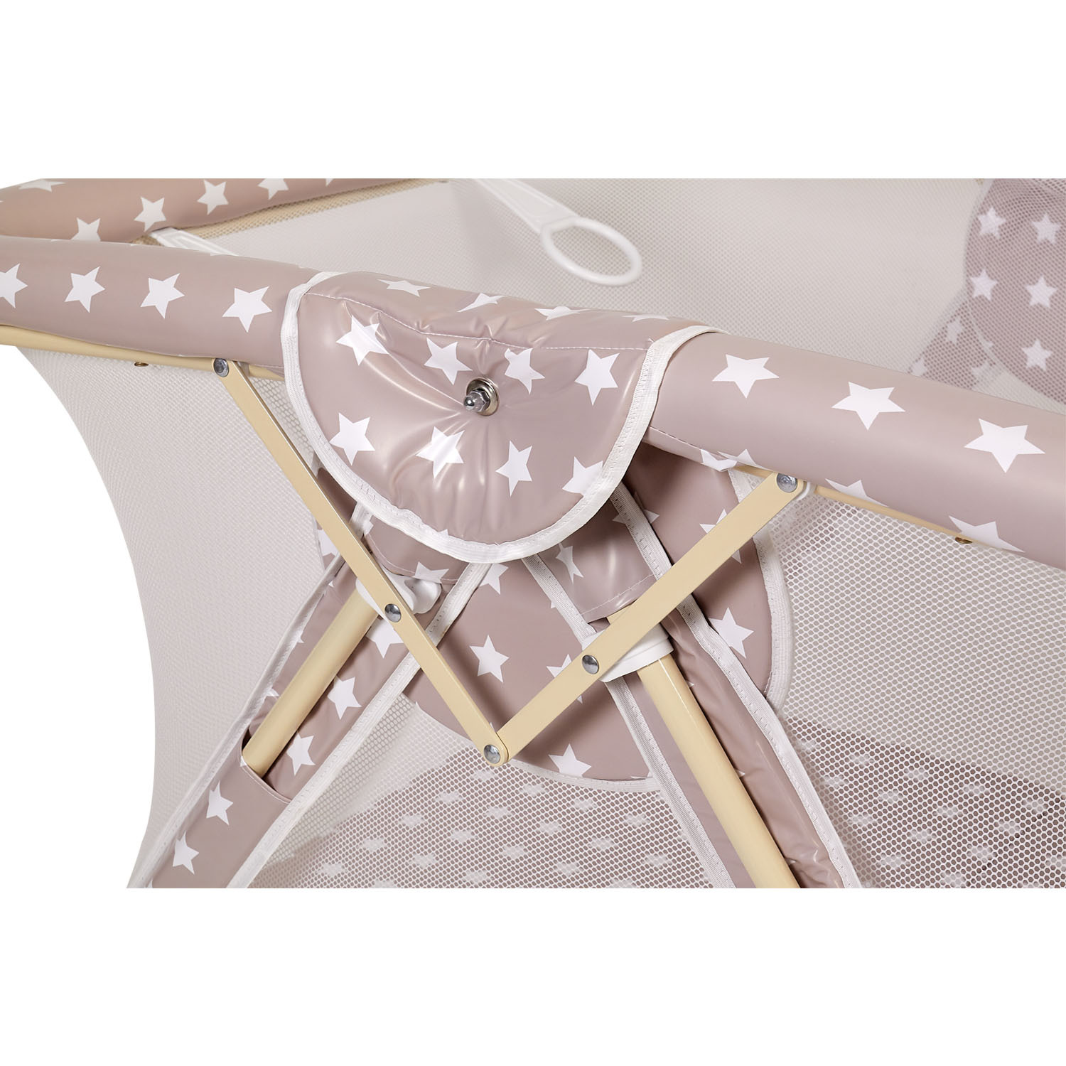 Манеж кровать Polini kids Comfort Звезды 0002159-12 - фото 12