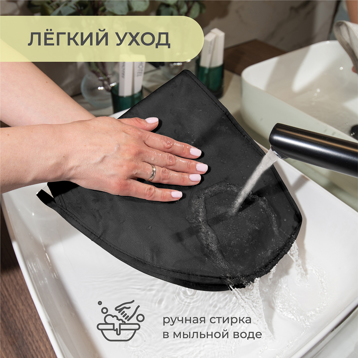Коробка для игрушек Всё на местах с крышкой 50х35 Львенок в машинке серый - фото 11