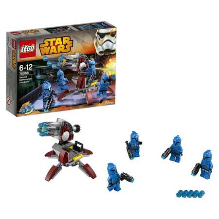 Конструктор LEGO Star Wars Senate Commando Troopers блочный