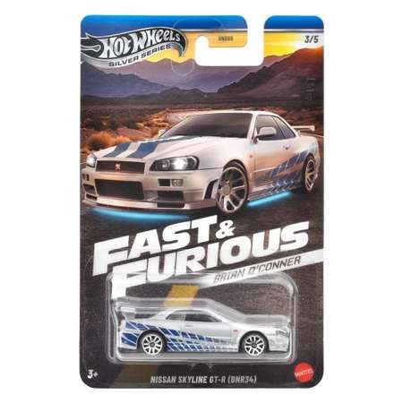 Автомобиль Hot Wheels Nissan Fast and Furious 1:64
