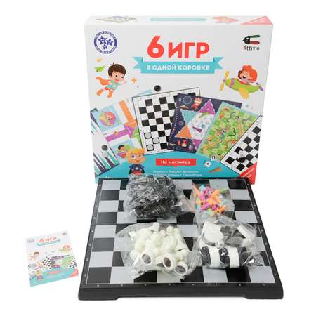 Настольная игра Attivio 6в1