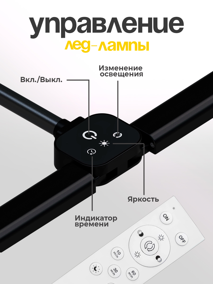 Лампа HomDoctor Бестеневая - фото 8