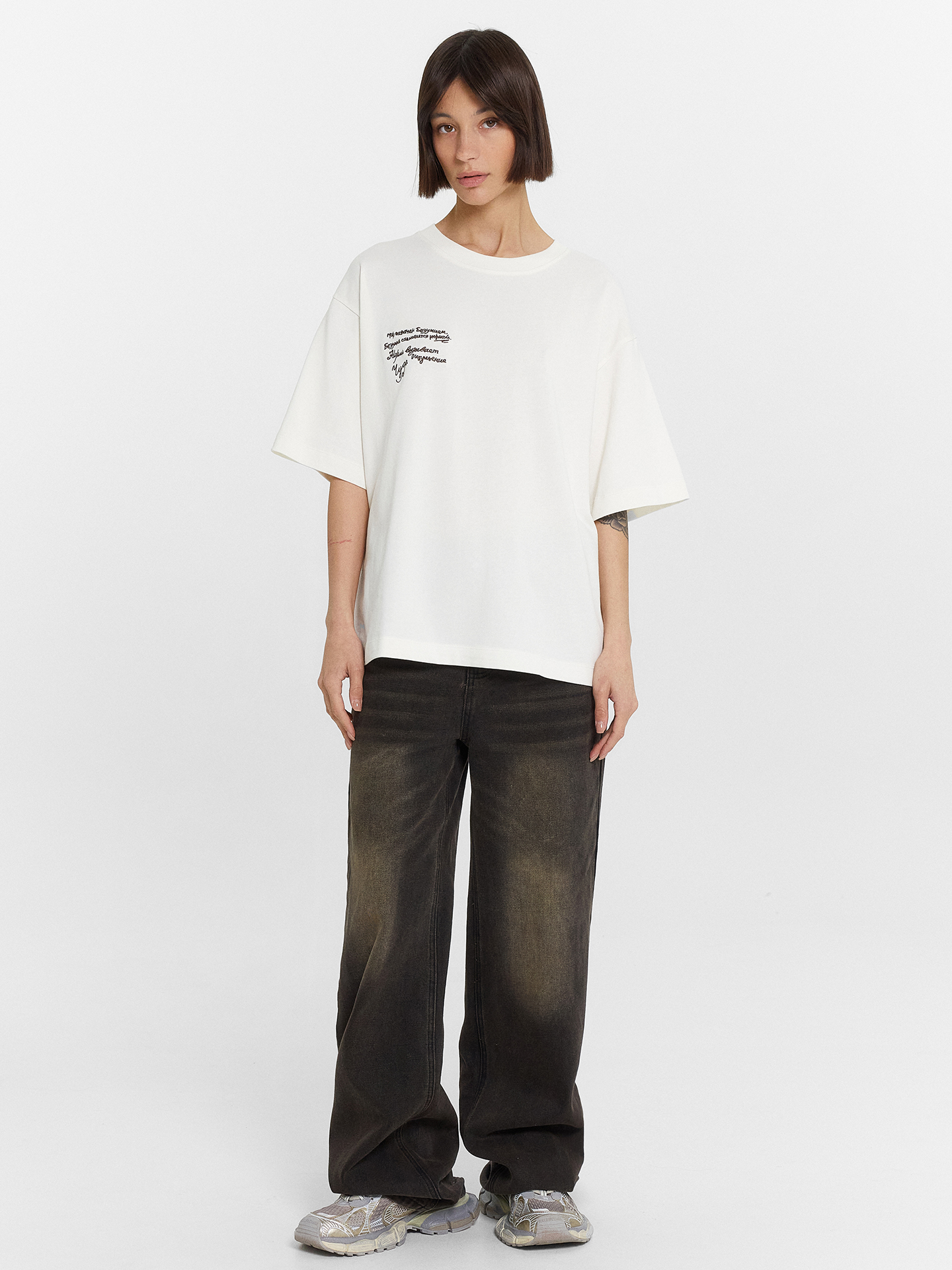 Футболка Mark Formelle (Марк Формэль) 112961/молочный - фото 3