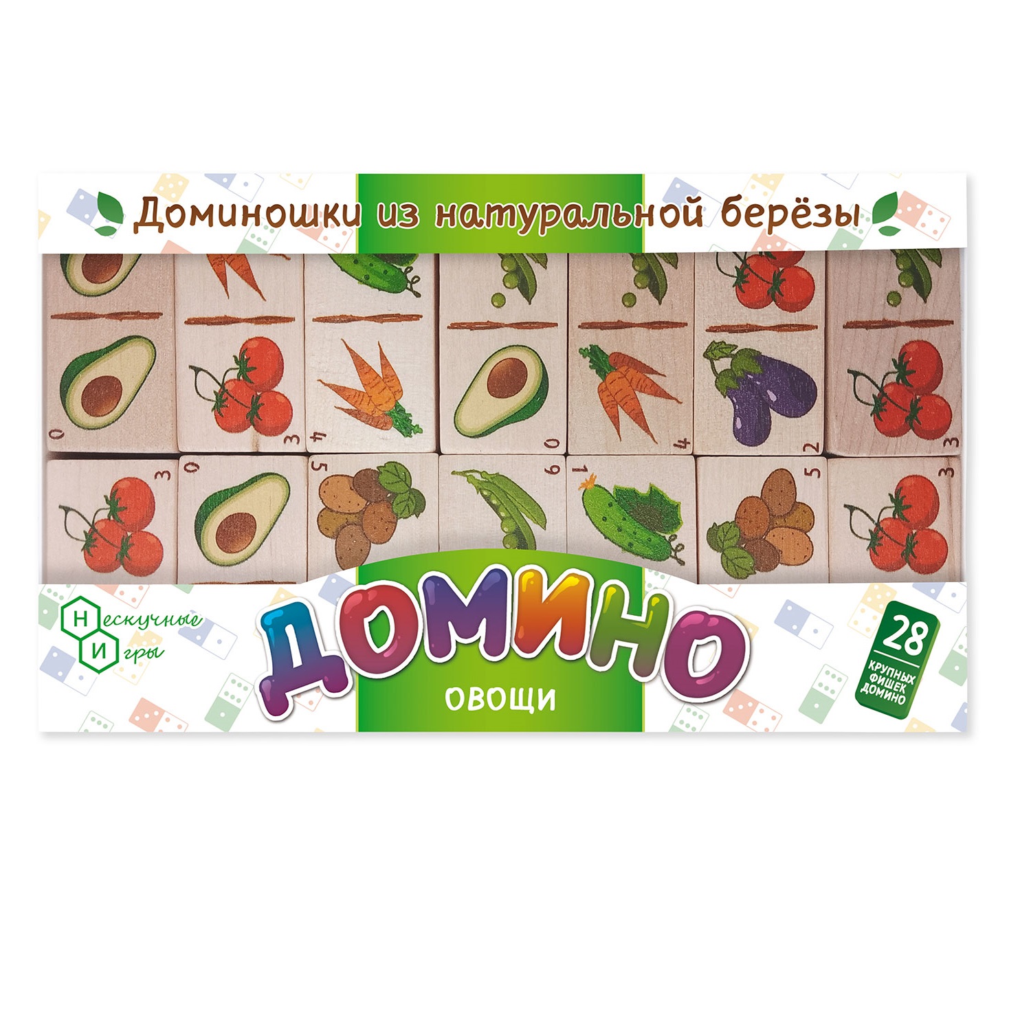 Настольная игра Нескучные игры Домино - фото 1