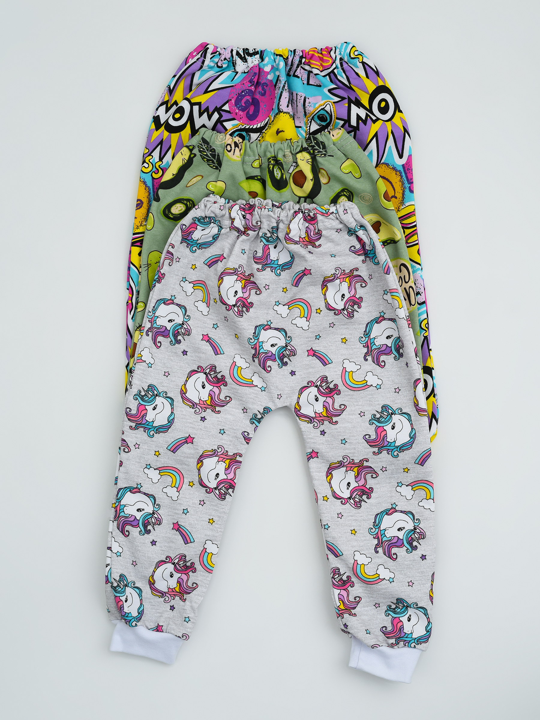 Штанишки 3шт IVANOVO KIDS ПМ-007-1девочка - фото 1