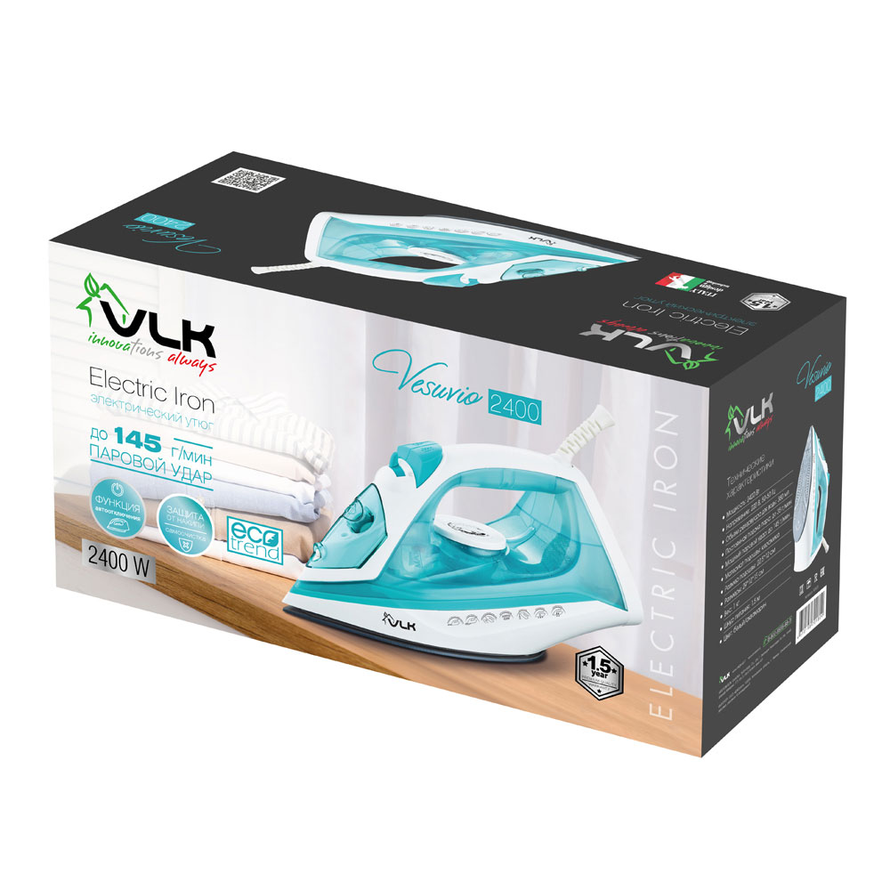 Утюг электрический VLK Vesuvio 2400 - фото 13