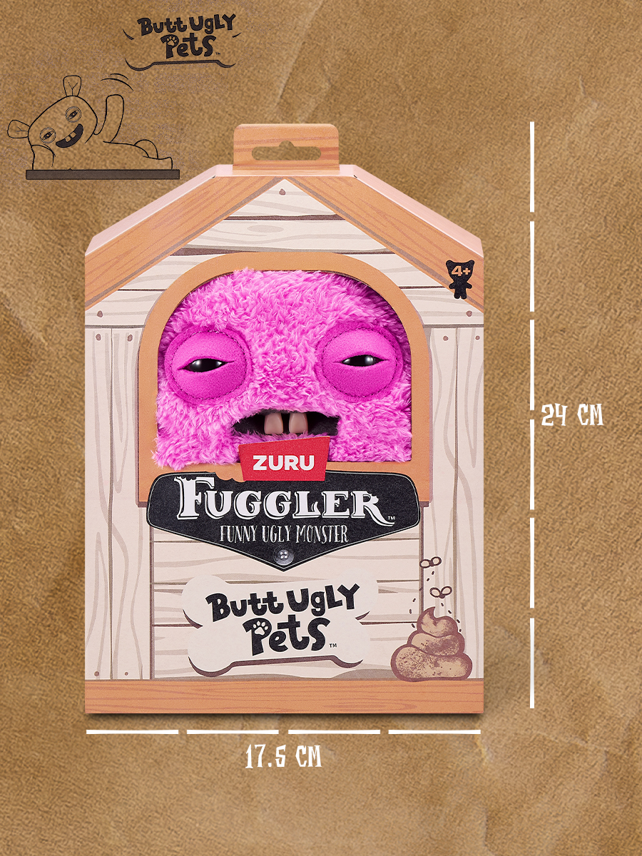 Мягкая игрушка FUGGLER Озорной кролик - фото 3