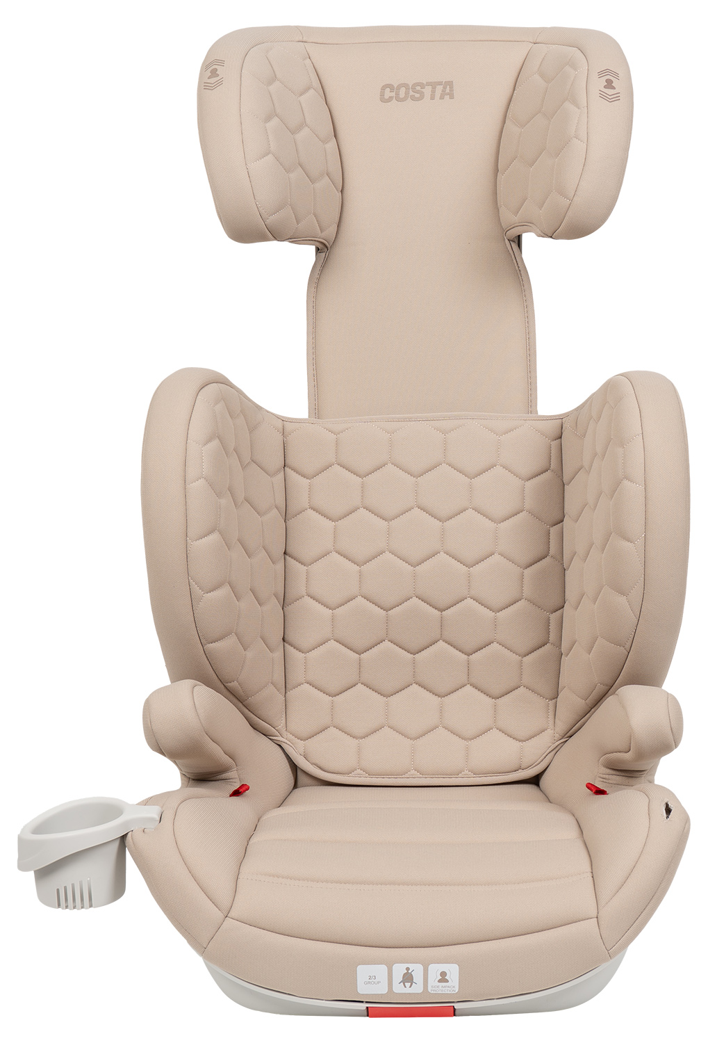Автокресло Costa YB802A Isofix 2/3 (15-36 кг) бежевый - фото 6